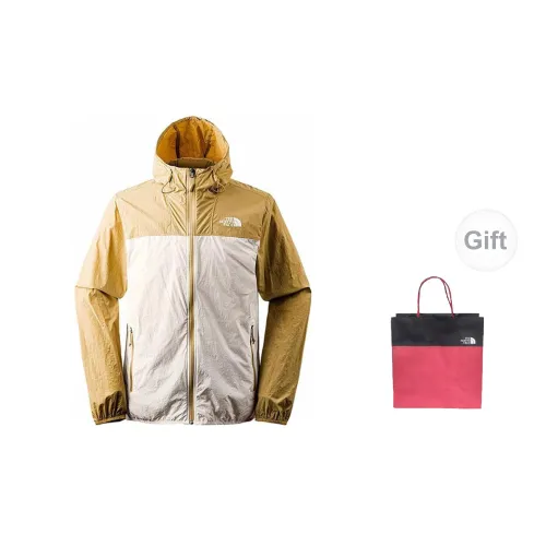 THE NORTH FACE Jackets Men Ice Apricot+Gift Bag