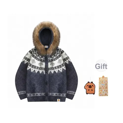 KAPIBALAXIAOHUANGTUN Свитер Пальто Унисекс