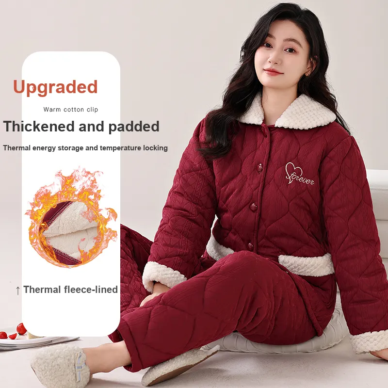 UAVAE Pajama Set Women's Image Color-5