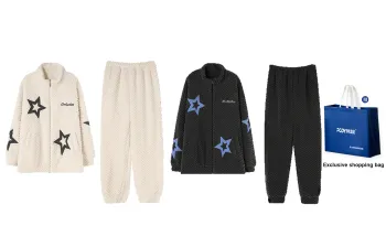 Floating light islands Unisex Pajama Sets