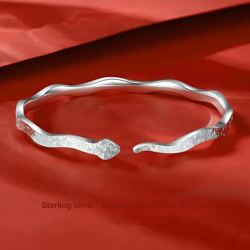 Centennial Chuanqi Pure Silver 999.9 Bangles Women's-1