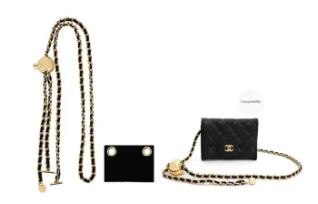 Lan Bao Fan Alloy Iron Bag Accessories Unisex Black