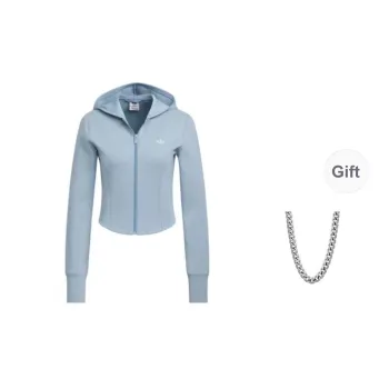 Adidas Originals Corset Hooded Jacket Women's Texture Blue