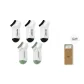 [Women's]White *3/Green *2 (5 Pack)
