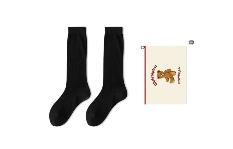Caramella Knee High Socks Women's Box 1 Pack-0