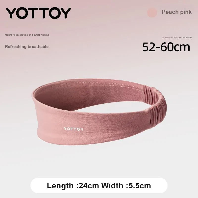 YOTTOY Sweatband, Hair Band Elastic Moisture Absorption, Sweat Channeling Fitness Yoga Running Jump Rope Dancing Unisex-14