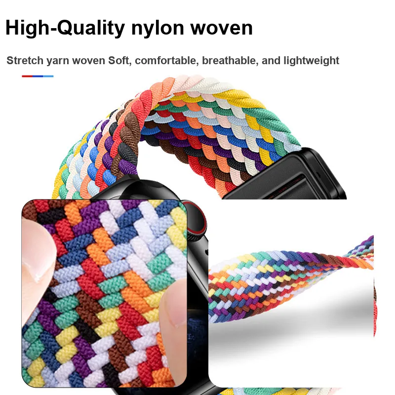APEPALOG Huawei Compatibility Watch Band 215MM Nylon Material-1