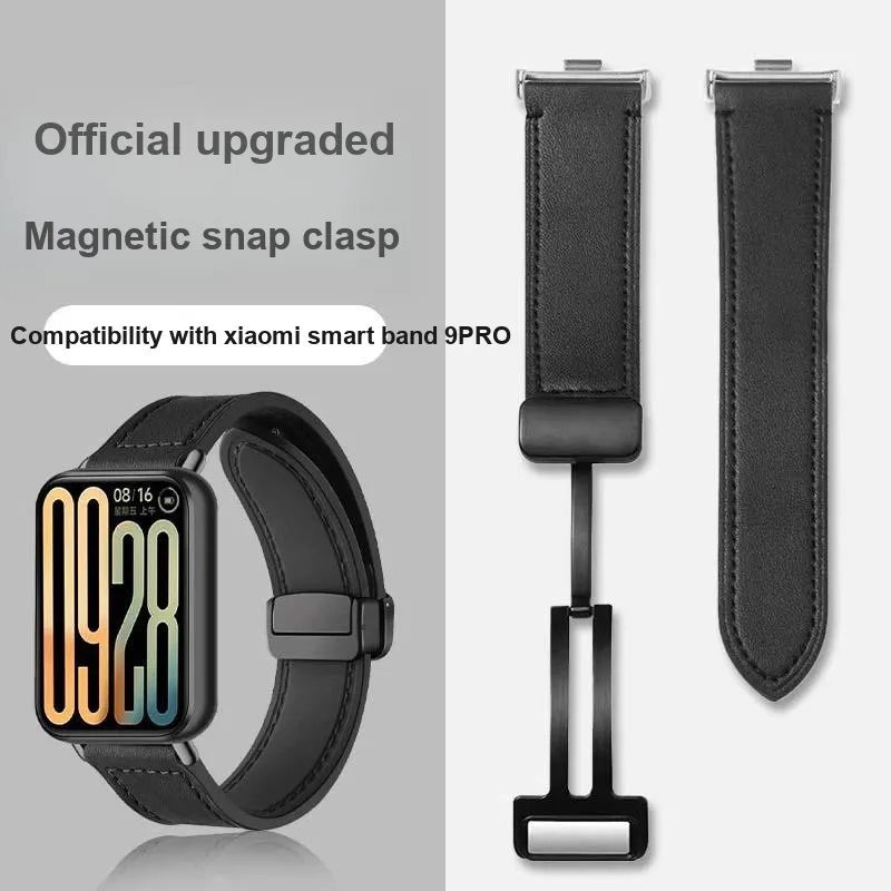 Mr. Strap Watch Band Xiaomi Compatibility Genuine Leather Material-6