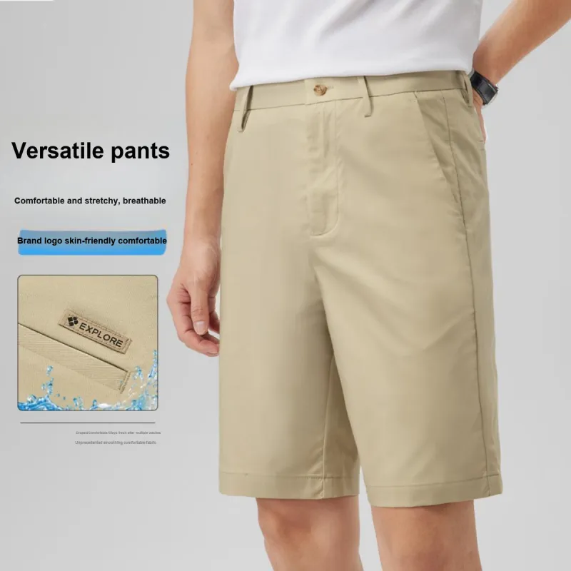 Red bean Casual Shorts Men-14