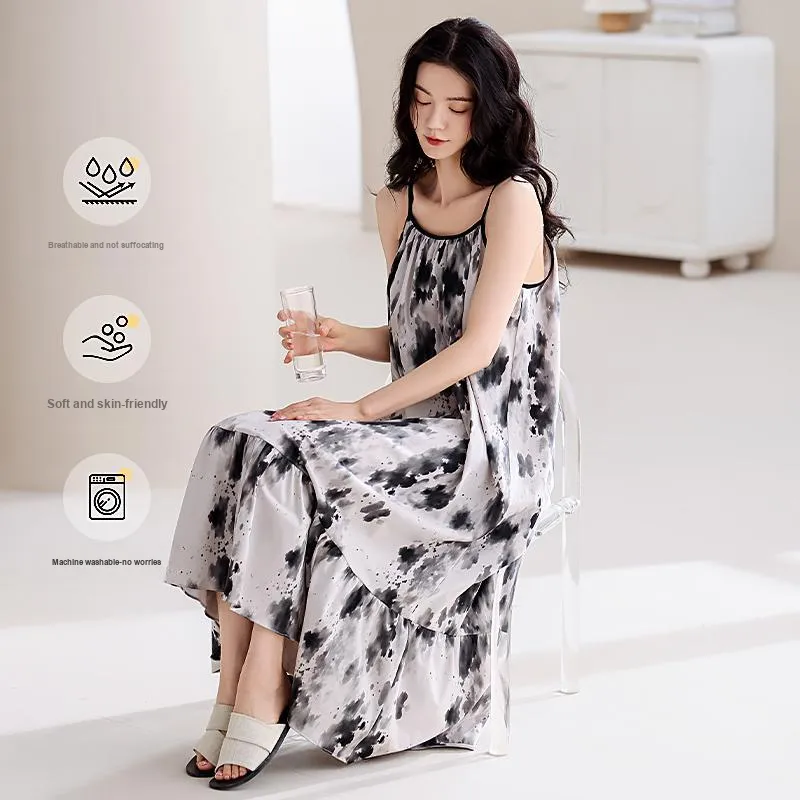 Lan Miao Women's Nightgowns-4
