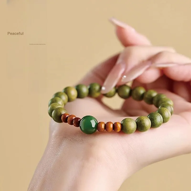 SGE Green Sandalwood Bracelets Women's-3