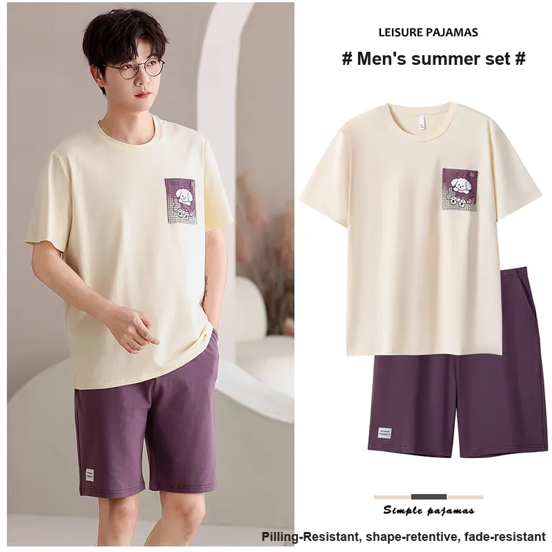 YUZHAOLIN Men Pajama Sets-1