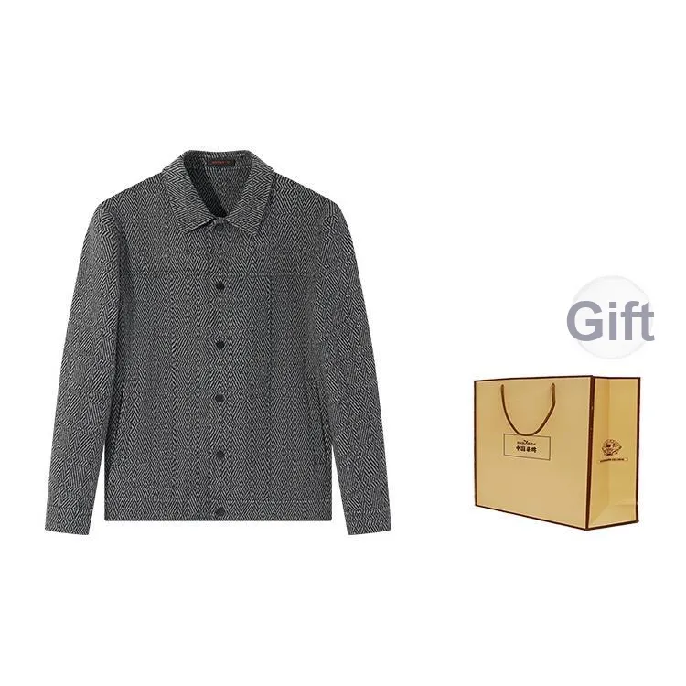 SEVEN Jackets & Coats Men's Shopping Bag Included Dark Gray