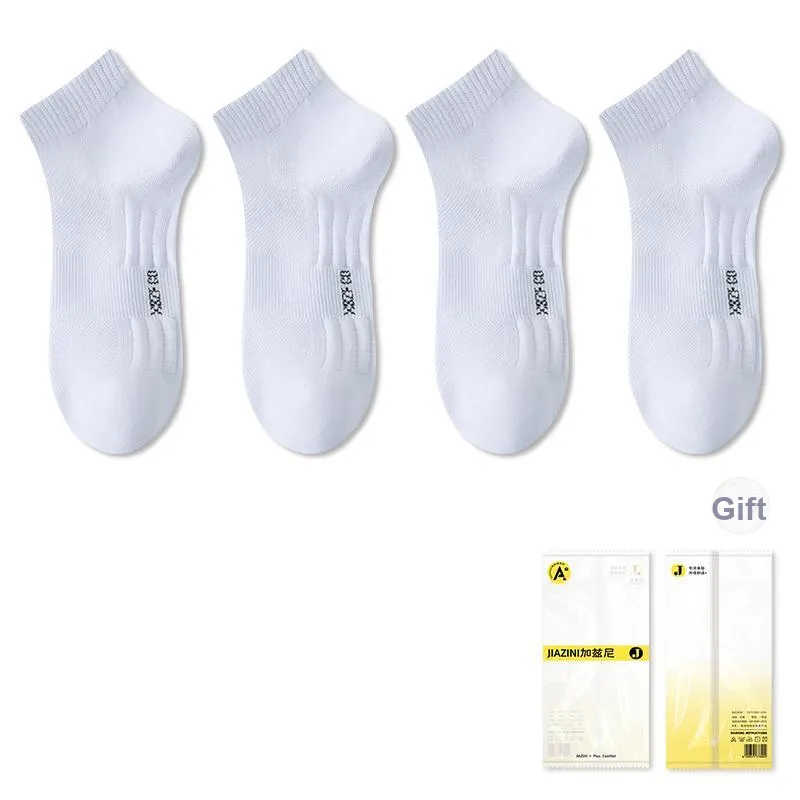JIAZINI Ankle Socks Men's 4 Pack-16