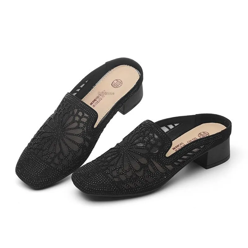 Cigna Rubber Sole Odor Resistant Closed Toe Slippers Women's-1