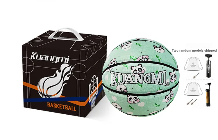 Kuangmi PU Basketball Turquoise Size 5 Ball Training Unisex-9