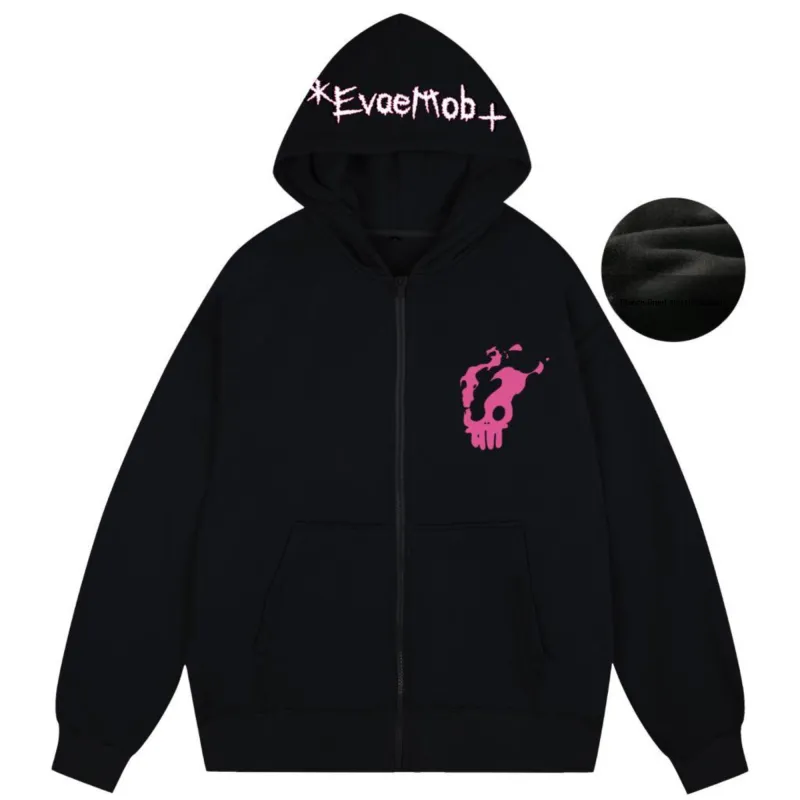 *EVAE+MOB Skull Series Sweatshirt Unisex-1