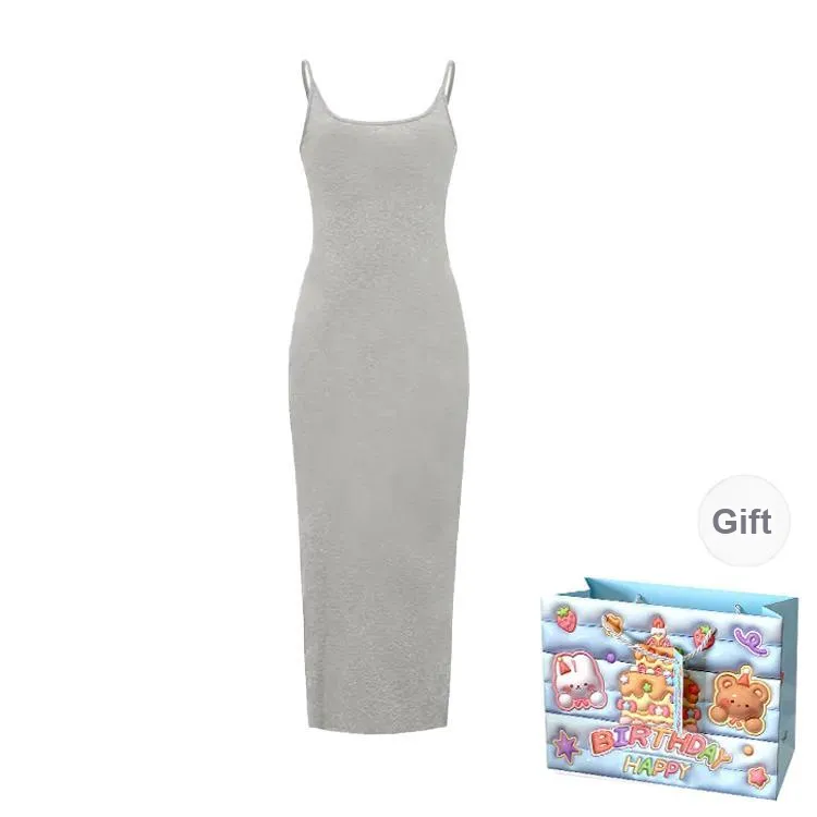REMOULD Slip Dress Women's Gray-1