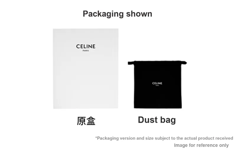 CELINE Plant Material Fabric Cow Leather Patchwork Binding Clutch Small Size Women's Natural Color & Brown Umber-5