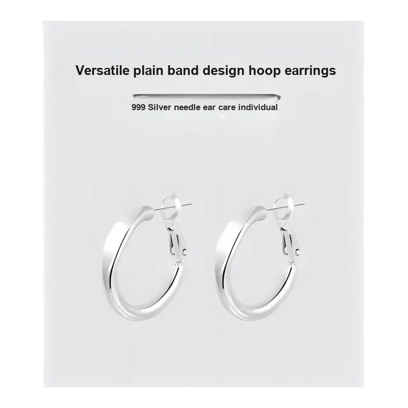 Daisy Dream 999 Fine Silver Needle Earrings Women's-4