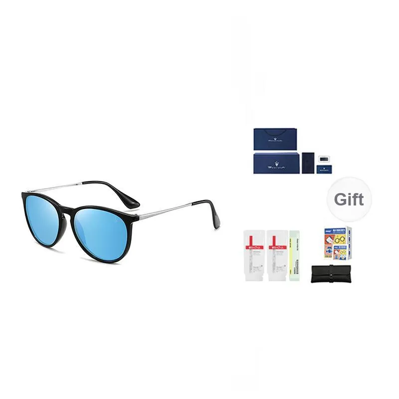 Maserati Plate And Metal Irregular Shape Sunglasses Unisex-4