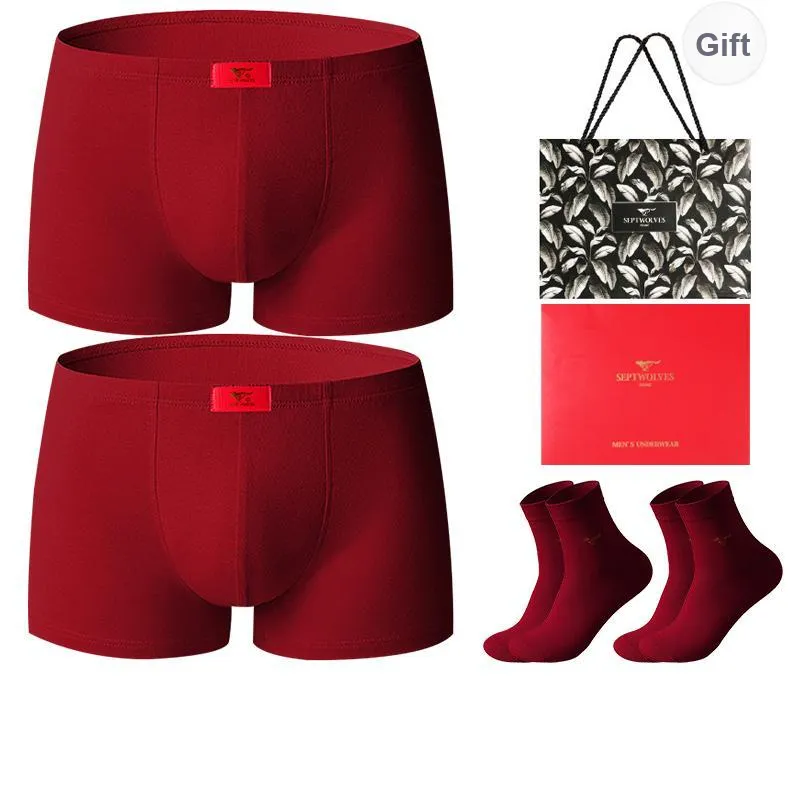 SEPTWOLVES Underpants Men's Gift Box Of 2 Strips-7