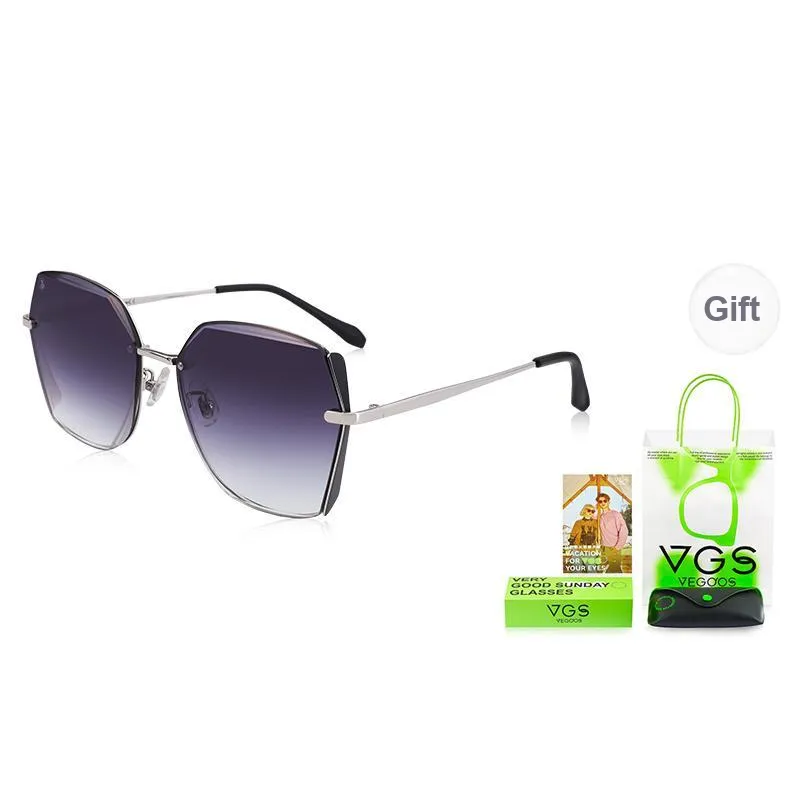 VEGOOS Irregular Shape Sunglasses Women's-4