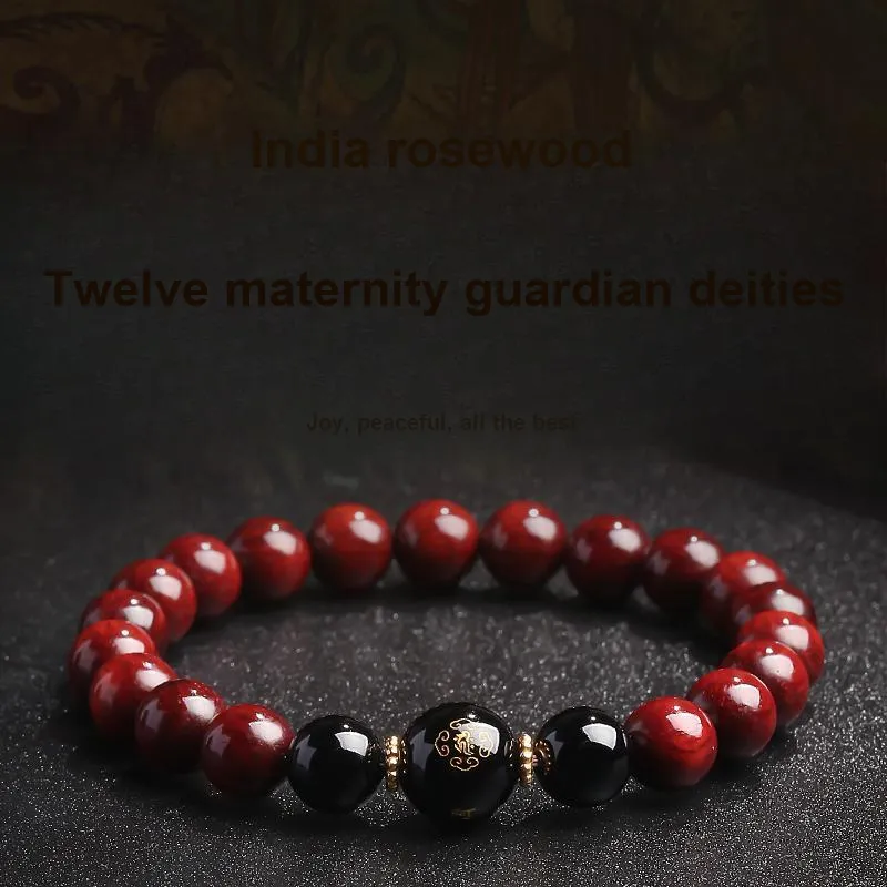 MUSHENGYUAN Rosewood Bracelets Unisex-51