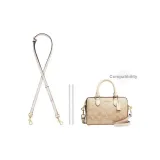 Coach 1.1cm Width Light Khaki Gold Buckle Adjustable 90-120cm[Includes 2 Metal Protective Rings*2]