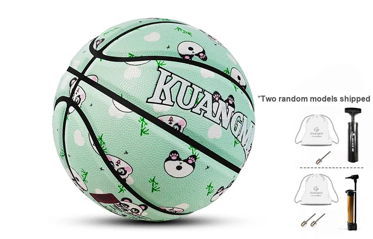 Kuangmi PU Basketball Turquoise Size 5 Ball Training Unisex-4