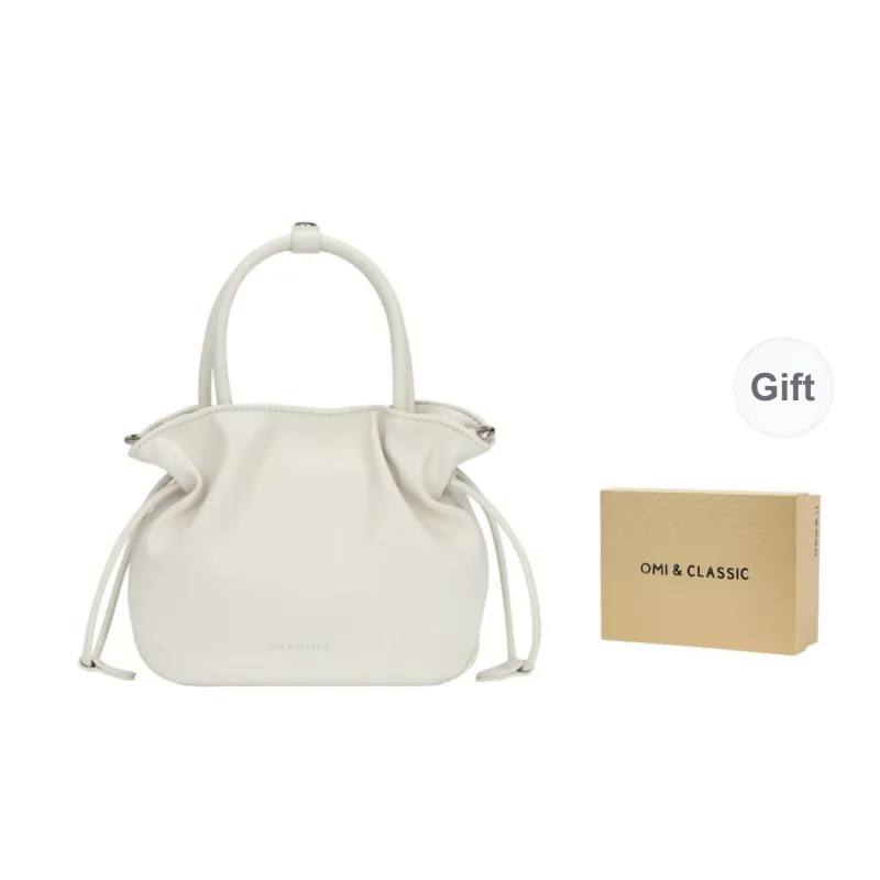 OMI Synthetic Leather Shoulder Bag, Crossbody Bag, Handbag Women's Black/White/Silver-3