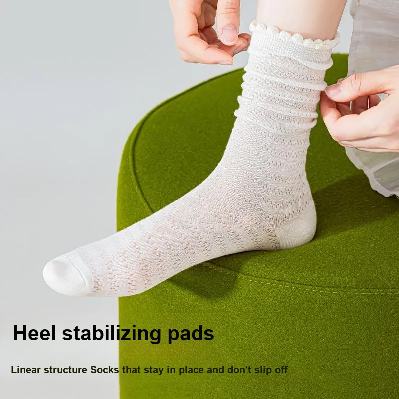 Montagut Mid Calf Socks Women's Shopping Bag Combo Set-105