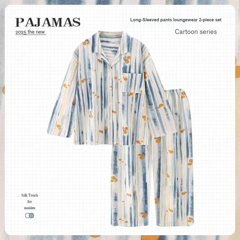 O'MESIK Pajama Set Women's Blue-1