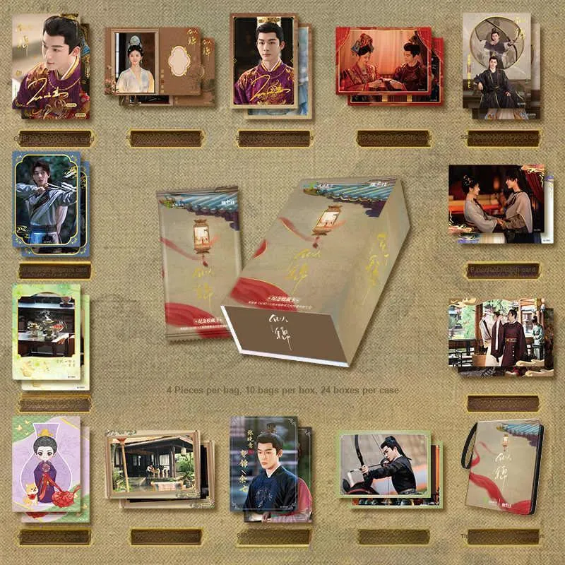 CARD.FUN Prosperity Film & TV Collectible Card Celebrity Card Jing Tian And Zhang Wanyi Collectible Cards Whole Box-6