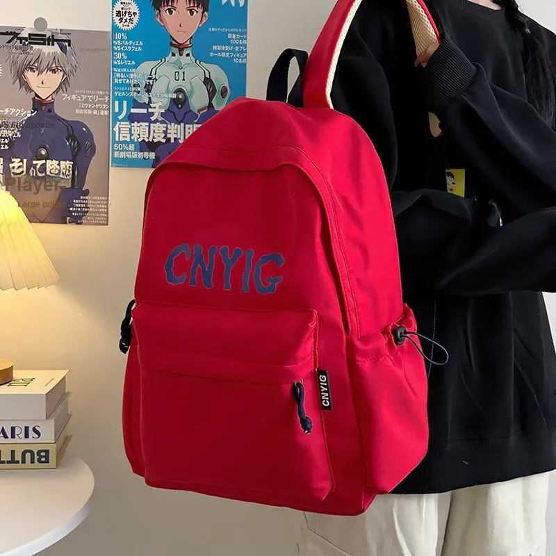 Travel Nylon Backpack Unisex Multicolor-17