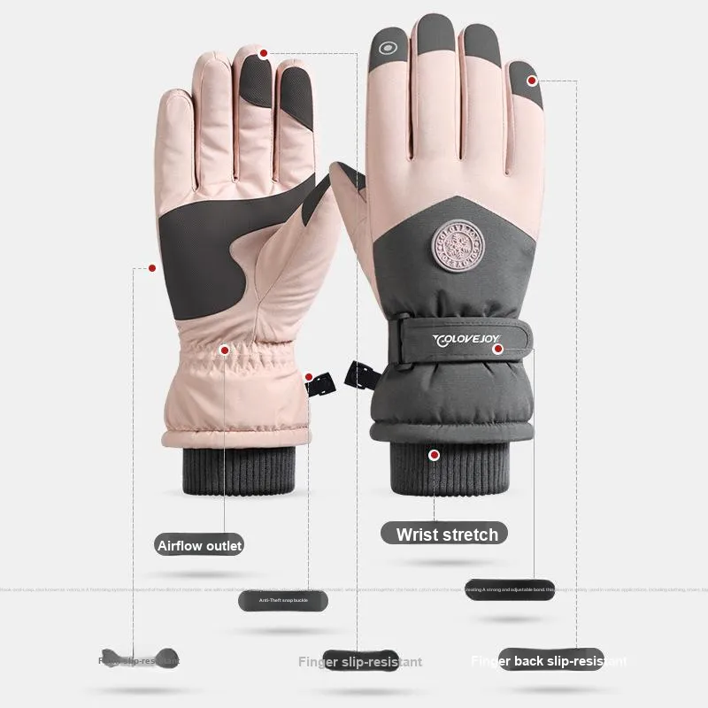 GOLOVEJOY Ski Gloves Gloves Unisex-3