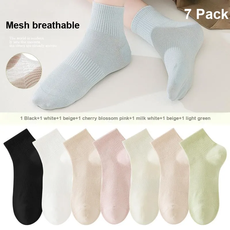 7 SEVFUN Ankle Socks Women's Combo Set-19