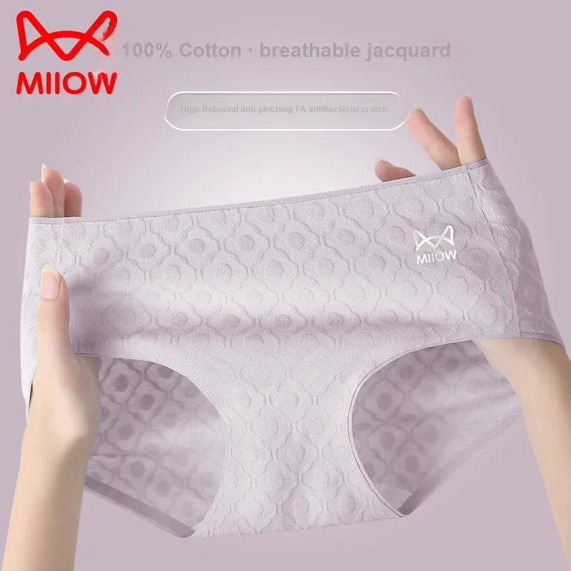 MIIOW Trend Party Series Underpants Women's Shopping Bag 4 Pack-2
