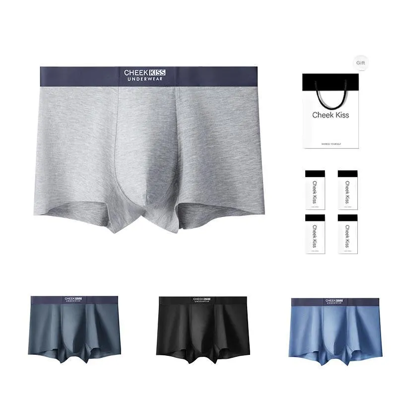 Cheekkiss Underwear Underpants Box Men's Gift Box Set Of 4-4