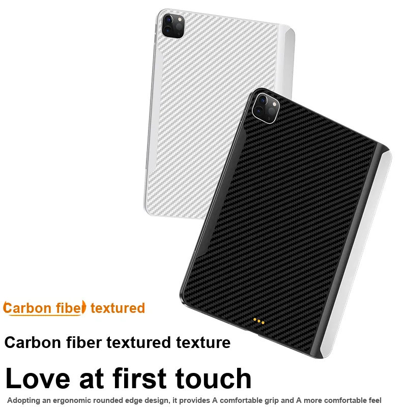 JINGSHAN Carbon Fiber Texture Suitable For IPad MiaoKong Keyboard Touch Companion Case-8