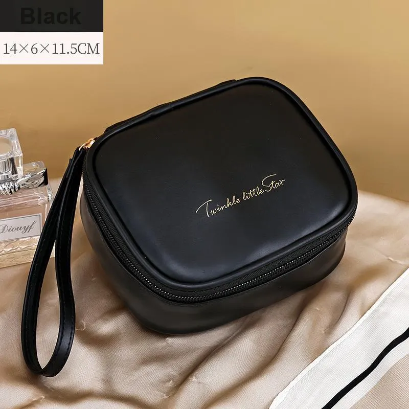 LETOO PU Makeup Bag Regular Women's Cream White-11