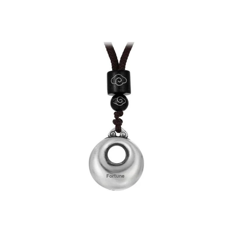 NSAOT 999 Fine Silver Foot Silver Pendants Unisex-0