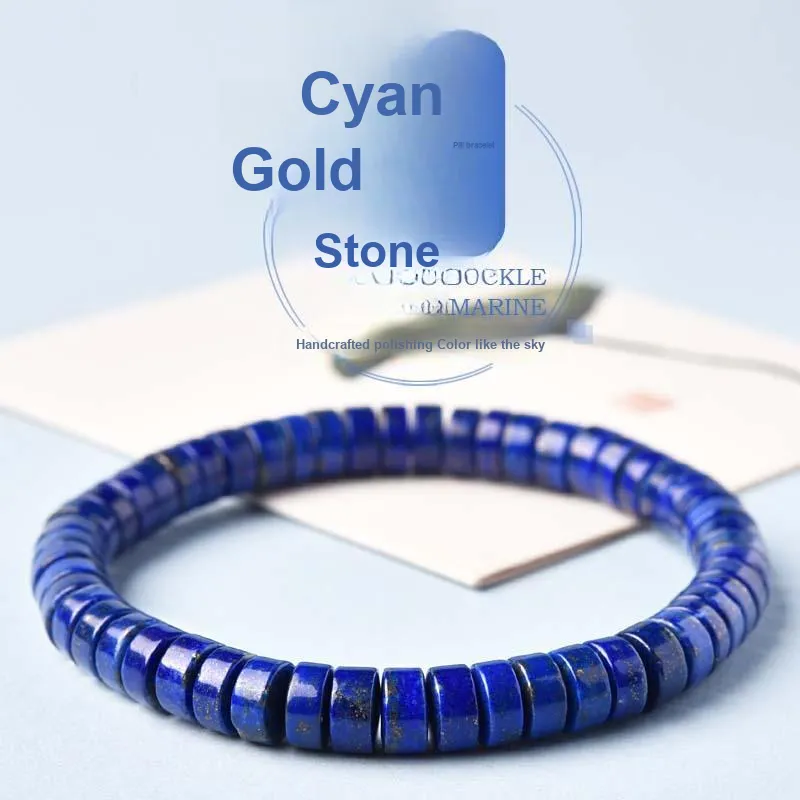 Lingfei Lapis Lazuli Bracelets Unisex-1