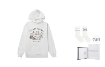 Charlie Luciano Sweatshirt Unisex White