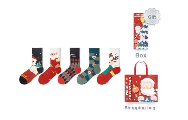 Primeet Mid Calf Socks Unisex Combo Set-8