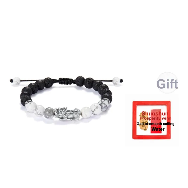 AGOVSKI Map Stone Jade Bracelets Unisex-19