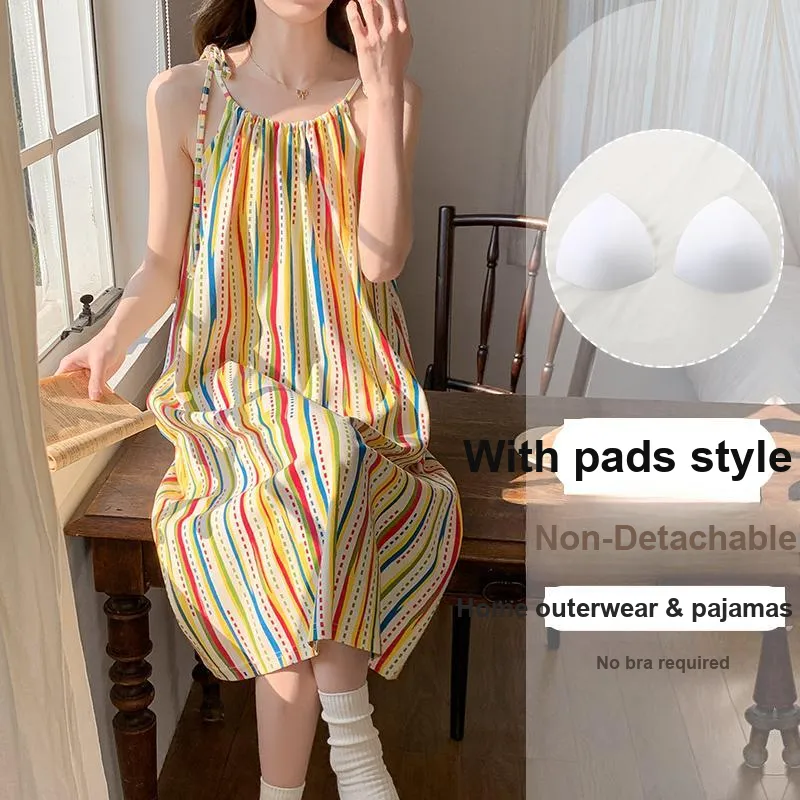 OUSHIBO Nightgown Women's Image Color-2