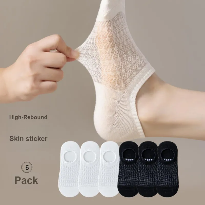 Caramella Ankle Socks Women's 6 Pack-7