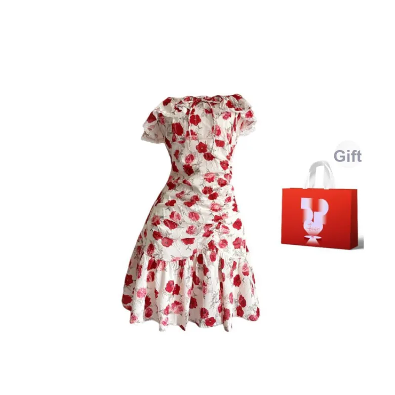 AURORA MUSE Short Sleeved Dress Women's-5