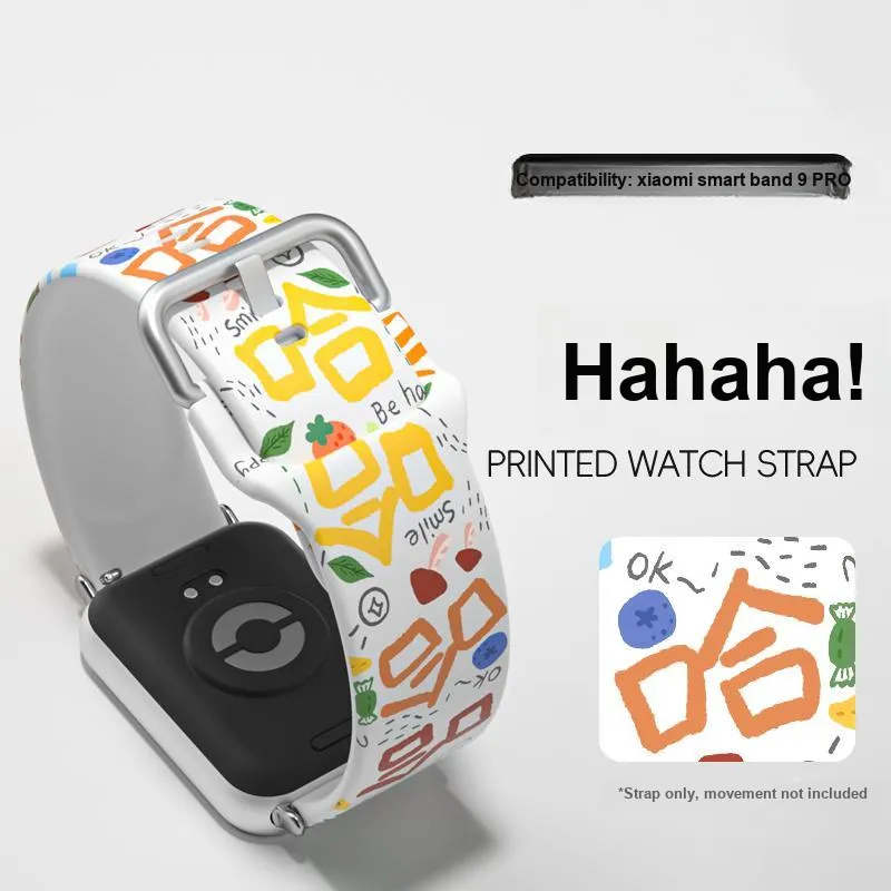 CHUANGYIDA Xiaomi Red Beige Compatibility Watch Band 135 230mm Silicone Material-11